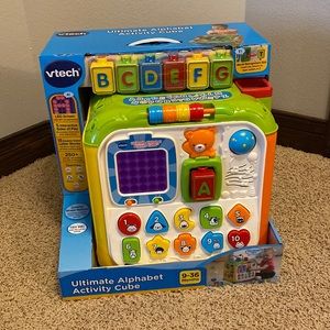V tech alphabet cube